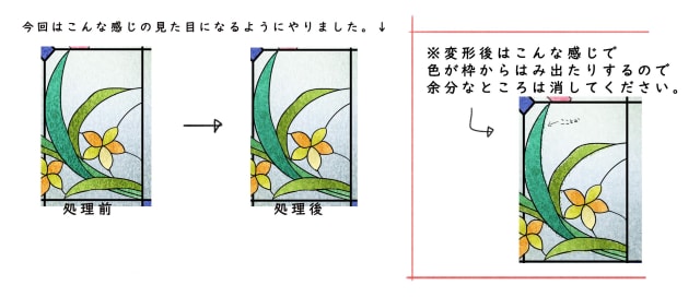 フィルターの適用後