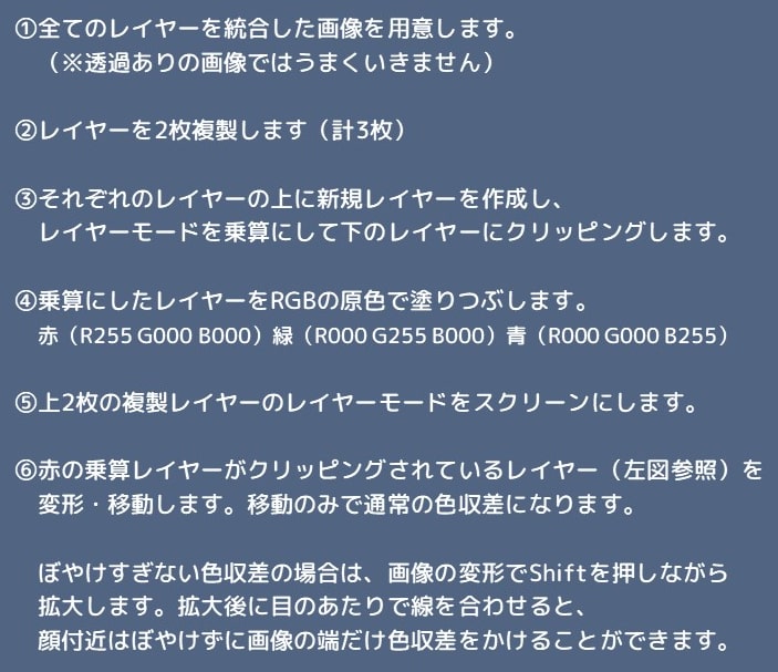 イラスト 色収差やぼかしで空気感を演出 完成の見栄えを良くする方法 お絵かき図鑑