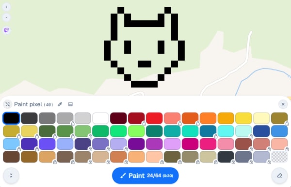 ペイントを始める