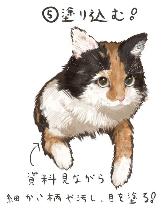 塗りこむ