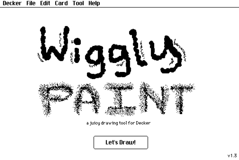 Wigglypaintでお絵描きを始める