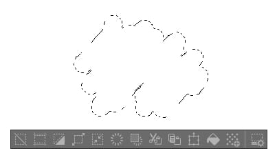 選択ペンから選択範囲を作る