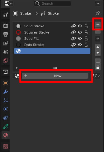 新しいマテリアルを作る