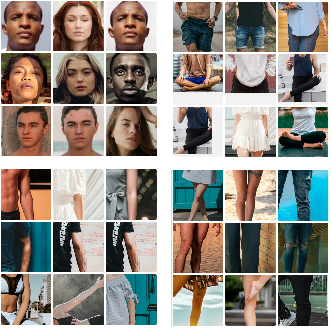 様々なパーツで検索できる