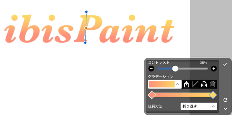 グラデーションをかける